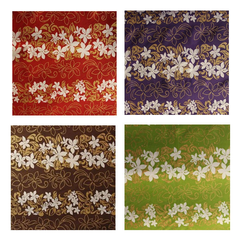Tiare Garden Fabric| Glitter Polyester