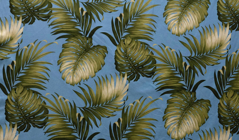 Split & Palm Leaves Fabric | Upholstery