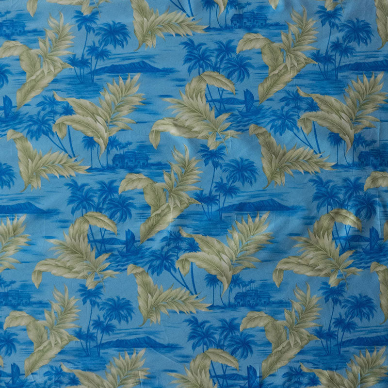 Island Areca Palm Fabric | Peachskin