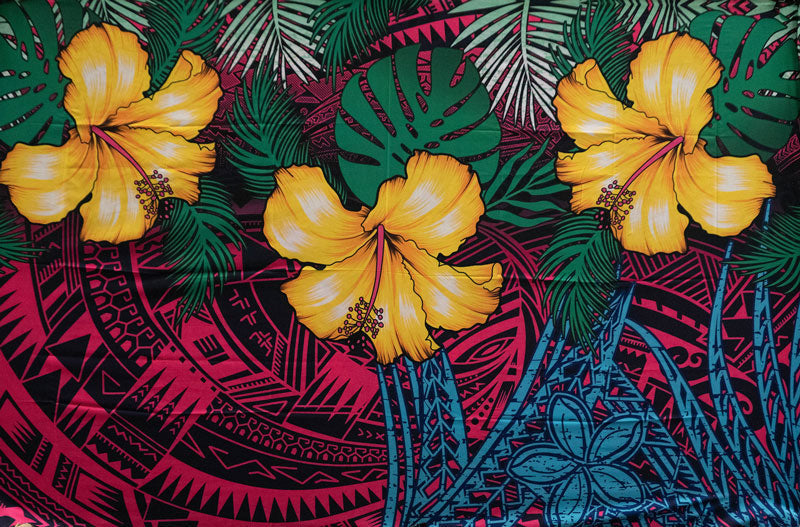 What is Polynesian cotton fabric?