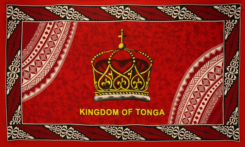 Kingdom of Tonga Crown | Sarong Red