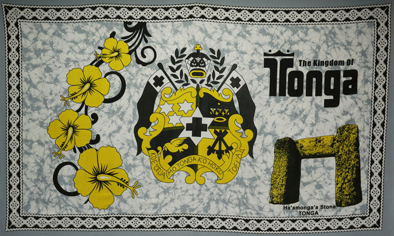 Kingdom of Tonga Ha’amonga ‘a Maui | Sarong White