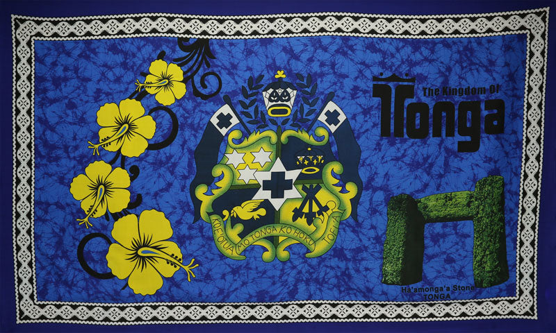 Kingdom of Tonga Ha’amonga ‘a Maui | Sarong Blue