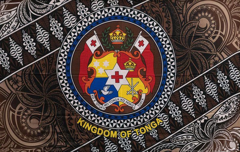 Kingdom of Tonga Seal Tribal  | Sarong Brown