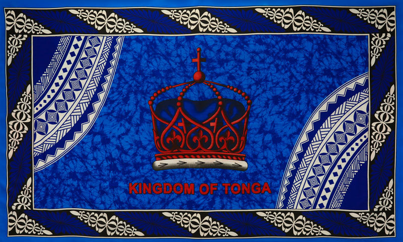 Kingdom of Tonga Crown | Sarong Blue