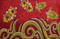 Hibiscus/Turles/Waves | Sarong Red
