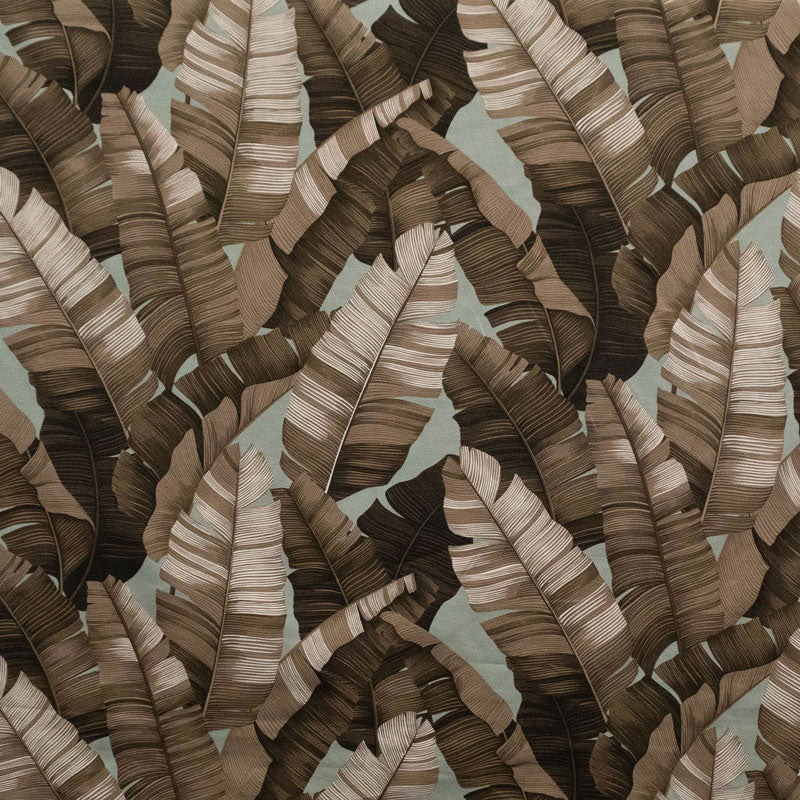 All Over Banana Leaf | Cotton Heavy-Barkcloth Fabric