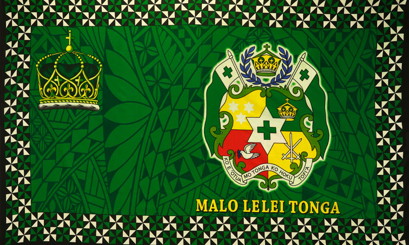 Malo Lelei Tonga Crown | Sarong Green