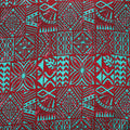 Traditional Polynesian Tapa design | Light Barkcloth