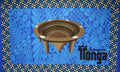 Kingdom of Tonga Kava Bowl All Around Border | Sarong Blue