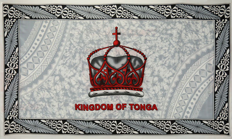 Kingdom of Tonga Crown | Sarong White