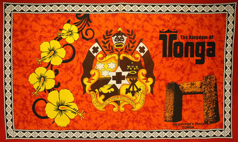 Kingdom of Tonga Ha’amonga ‘a Maui | Sarong Orange