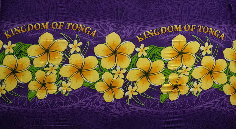 Plumeria Kingdom of Tonga Sarong