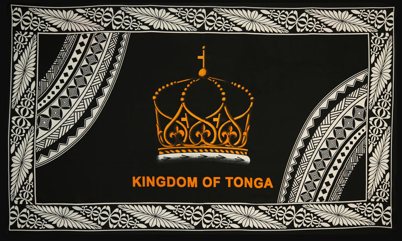 Kingdom of Tonga Crown | Sarong Black