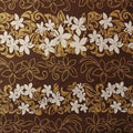 Tiare Garden | Glitter Polyester Fabric