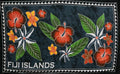 Fiji Islands Topical Flowers/Banana Leaf | Sarong Charcoal