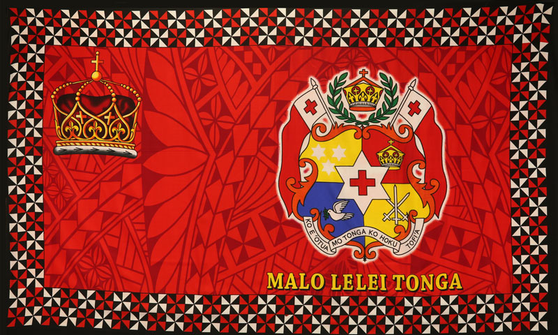 Malo Lelei Tonga Crown | Sarong Red