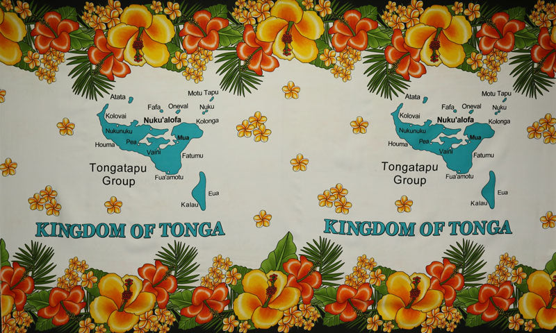 Kingdom of Tonga Islands | Sarong White