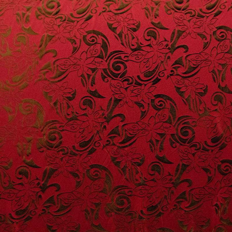 Tiare Swirls | Foil Fabric