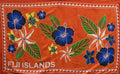 Fiji Islands Topical Flowers/Banana Leaf | Sarong Orange