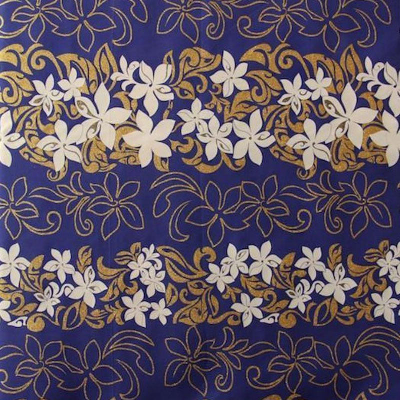 Tiare Garden | Glitter Polyester Fabric