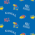 University of Kansas Jayhawks All Over | Fleece Fabric
