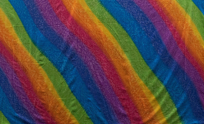 Rainbow Color Polyester Sarong