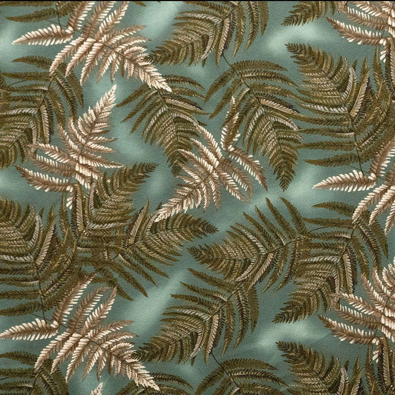 Floating Leaves | Upholstery Fabric Sage