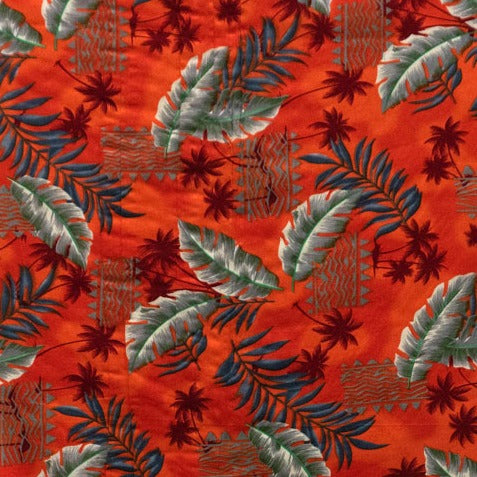 Split Leaf Hammock Fern | Cotton Fabric