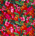 Tropical Garden | Peachskin Fabric