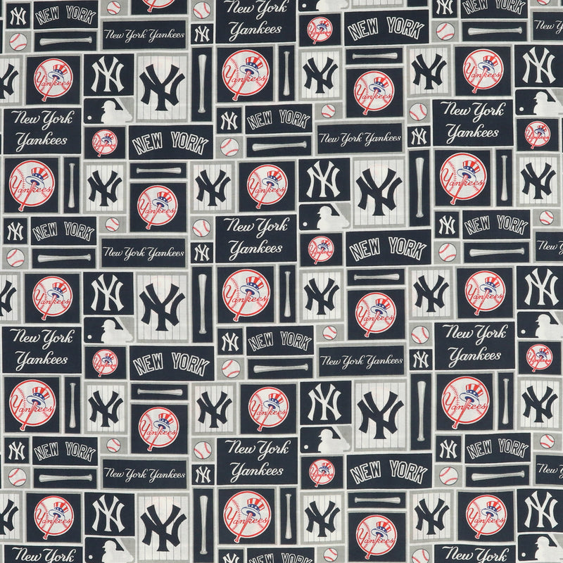 New York Yankees | Cotton Fabric Block