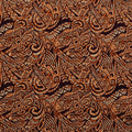 Traditional Polynesian Tattoo Swirl design  | Cotton Light Barkcloth Fabric