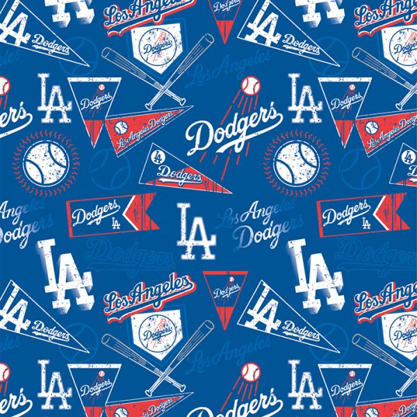Los Angeles Dodgers | Cotton Fabric