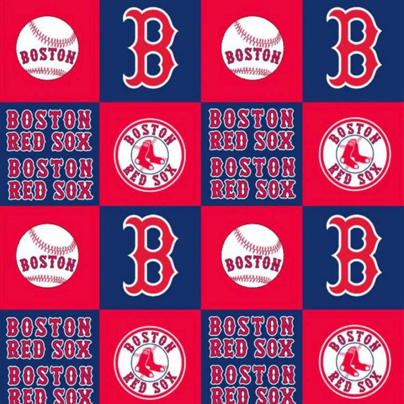 Boston Red Sox |Block| Fleece Fabric
