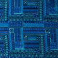 Polynesian Geometric Symmetrical design | Polyester Fabric