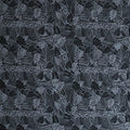 Traditional Polynesian Tribal deisgn & Tropcal leaves |Poly Cotton Fabric